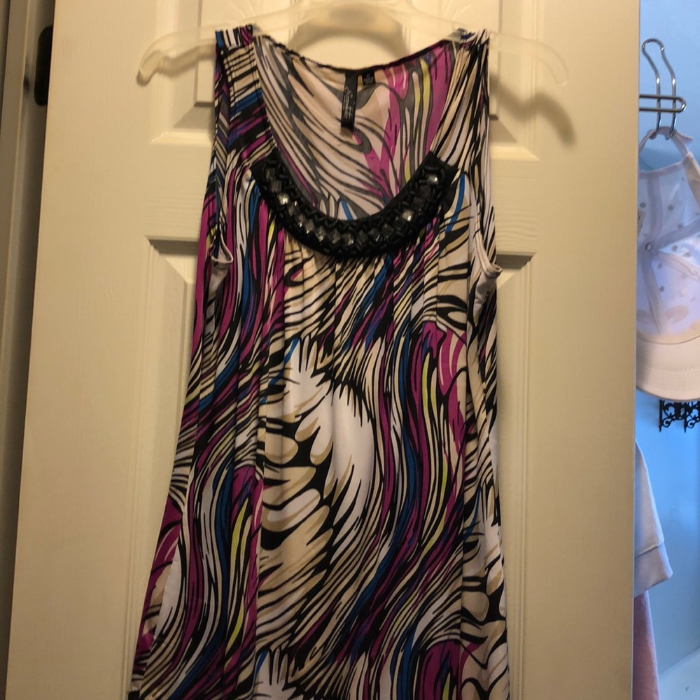 Stretchy dressy tank